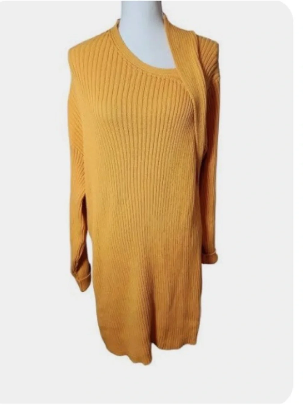 Free People Beach - Women's Ribbed Long Sleeve Sweater Dress- NWOT